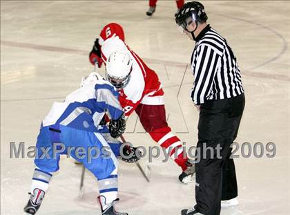 Thumbnail 1 in Kennebunk vs Spaulding (Maine Hockey Invitational) photogallery.