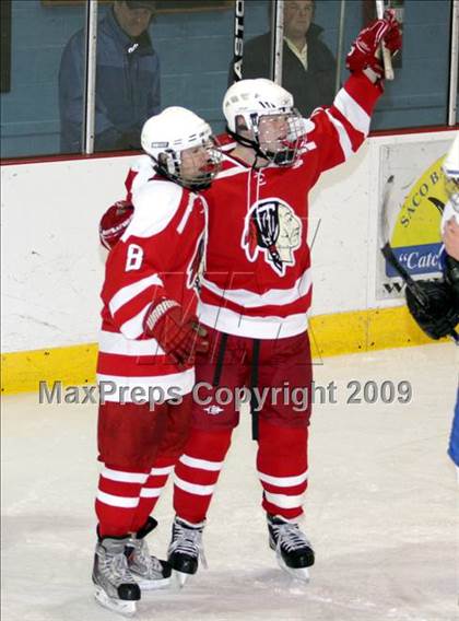 Thumbnail 2 in Kennebunk vs Spaulding (Maine Hockey Invitational) photogallery.