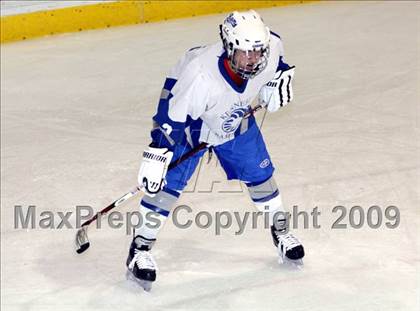 Thumbnail 1 in Kennebunk vs Spaulding (Maine Hockey Invitational) photogallery.