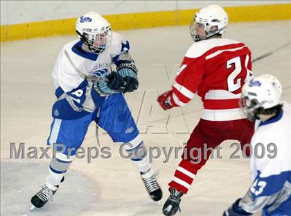 Thumbnail 3 in Kennebunk vs Spaulding (Maine Hockey Invitational) photogallery.