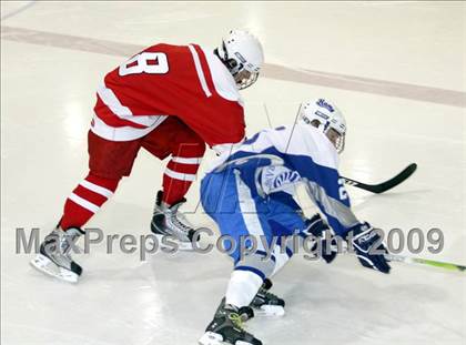 Thumbnail 1 in Kennebunk vs Spaulding (Maine Hockey Invitational) photogallery.