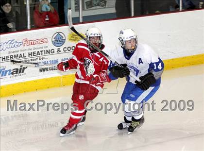 Thumbnail 2 in Kennebunk vs Spaulding (Maine Hockey Invitational) photogallery.