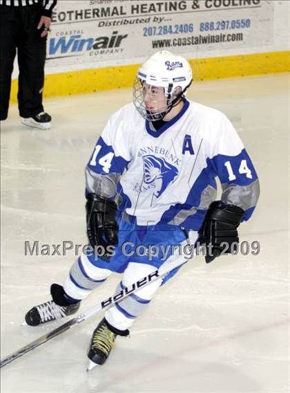 Thumbnail 3 in Kennebunk vs Spaulding (Maine Hockey Invitational) photogallery.