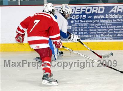 Thumbnail 3 in Kennebunk vs Spaulding (Maine Hockey Invitational) photogallery.