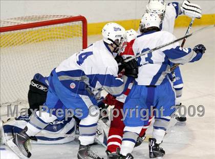 Thumbnail 2 in Kennebunk vs Spaulding (Maine Hockey Invitational) photogallery.