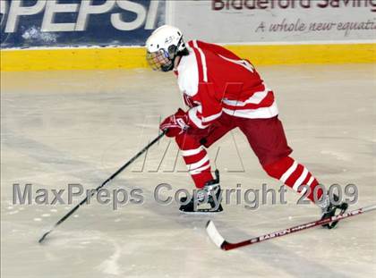 Thumbnail 1 in Kennebunk vs Spaulding (Maine Hockey Invitational) photogallery.
