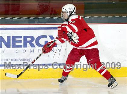 Thumbnail 1 in Kennebunk vs Spaulding (Maine Hockey Invitational) photogallery.