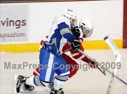 Thumbnail 2 in Kennebunk vs Spaulding (Maine Hockey Invitational) photogallery.