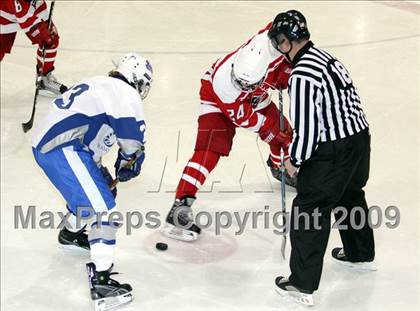 Thumbnail 1 in Kennebunk vs Spaulding (Maine Hockey Invitational) photogallery.