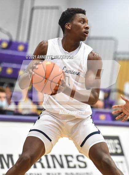 Thumbnail 2 in La Lumiere vs. Calvary Christian Academy (Montverde Academy Invitational Tournament) photogallery.