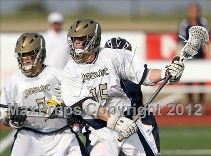 Thumbnail 2 in Highland Park vs Dallas Jesuit (D1 Lacrosse Texas State Semi Finals) photogallery.