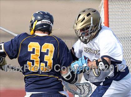 Thumbnail 2 in Highland Park vs Dallas Jesuit (D1 Lacrosse Texas State Semi Finals) photogallery.