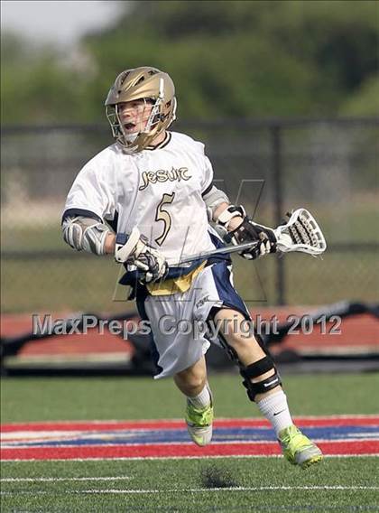 Thumbnail 2 in Highland Park vs Dallas Jesuit (D1 Lacrosse Texas State Semi Finals) photogallery.