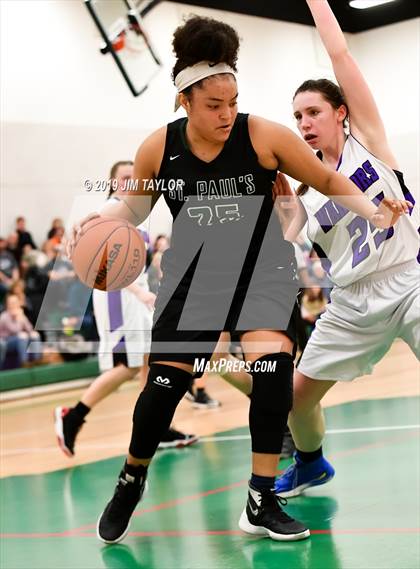 Thumbnail 3 in Community Christian vs. St. Paul's Prep (Texas Division TCAF 2 State Semi-Finals) photogallery.