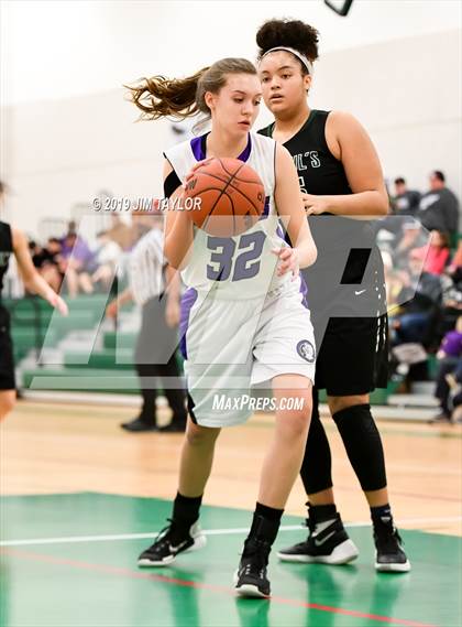 Thumbnail 2 in Community Christian vs. St. Paul's Prep (Texas Division TCAF 2 State Semi-Finals) photogallery.