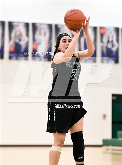 Thumbnail 1 in Community Christian vs. St. Paul's Prep (Texas Division TCAF 2 State Semi-Finals) photogallery.