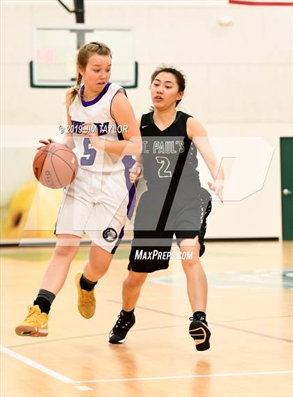 Thumbnail 3 in Community Christian vs. St. Paul's Prep (Texas Division TCAF 2 State Semi-Finals) photogallery.