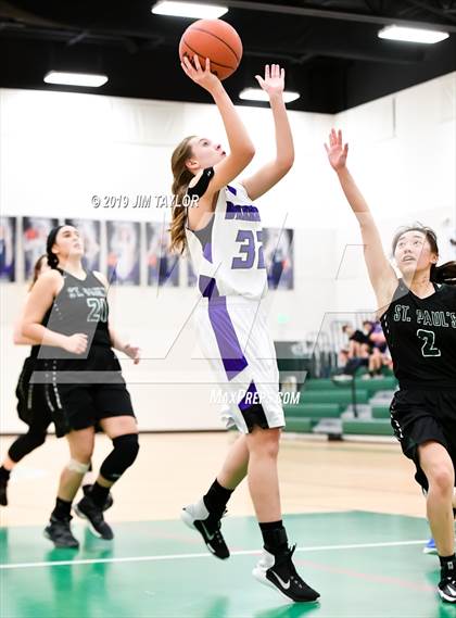 Thumbnail 2 in Community Christian vs. St. Paul's Prep (Texas Division TCAF 2 State Semi-Finals) photogallery.