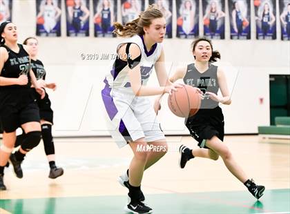 Thumbnail 3 in Community Christian vs. St. Paul's Prep (Texas Division TCAF 2 State Semi-Finals) photogallery.