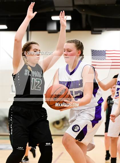 Thumbnail 1 in Community Christian vs. St. Paul's Prep (Texas Division TCAF 2 State Semi-Finals) photogallery.