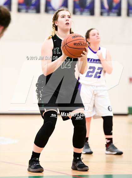 Thumbnail 3 in Community Christian vs. St. Paul's Prep (Texas Division TCAF 2 State Semi-Finals) photogallery.