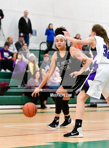Thumbnail 3 in Community Christian vs. St. Paul's Prep (Texas Division TCAF 2 State Semi-Finals) photogallery.