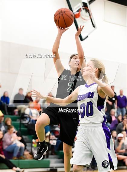 Thumbnail 3 in Community Christian vs. St. Paul's Prep (Texas Division TCAF 2 State Semi-Finals) photogallery.