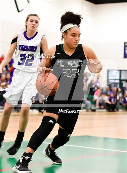 Thumbnail 3 in Community Christian vs. St. Paul's Prep (Texas Division TCAF 2 State Semi-Finals) photogallery.