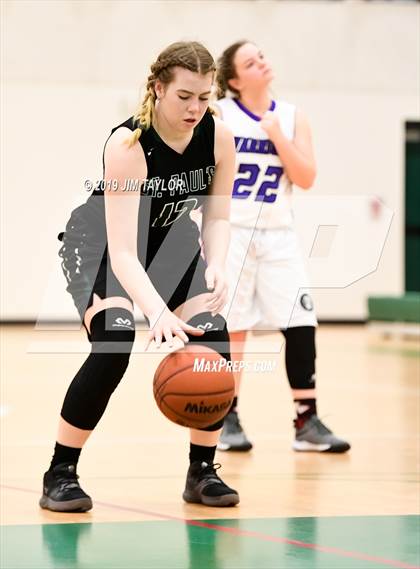 Thumbnail 2 in Community Christian vs. St. Paul's Prep (Texas Division TCAF 2 State Semi-Finals) photogallery.