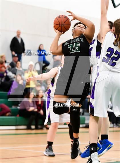 Thumbnail 2 in Community Christian vs. St. Paul's Prep (Texas Division TCAF 2 State Semi-Finals) photogallery.