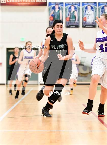 Thumbnail 3 in Community Christian vs. St. Paul's Prep (Texas Division TCAF 2 State Semi-Finals) photogallery.