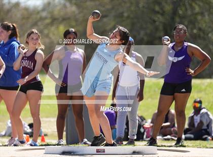 Thumbnail 1 in College Station Cougar Relays (Shotput, Discus, Pole Vault) photogallery.