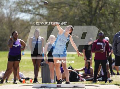 Thumbnail 1 in College Station Cougar Relays (Shotput, Discus, Pole Vault) photogallery.