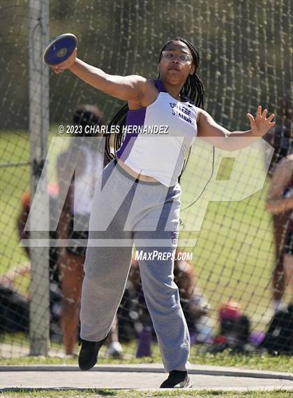 Thumbnail 3 in College Station Cougar Relays (Shotput, Discus, Pole Vault) photogallery.