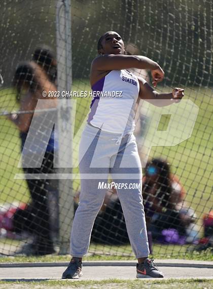 Thumbnail 2 in College Station Cougar Relays (Shotput, Discus, Pole Vault) photogallery.