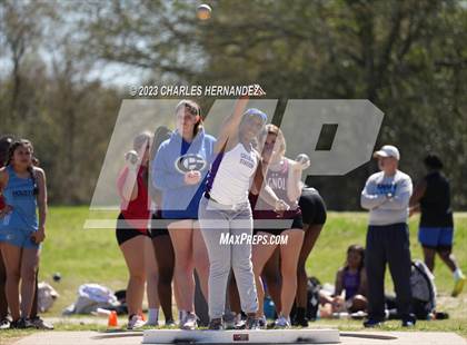 Thumbnail 1 in College Station Cougar Relays (Shotput, Discus, Pole Vault) photogallery.
