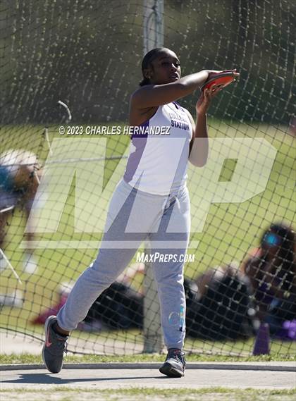 Thumbnail 2 in College Station Cougar Relays (Shotput, Discus, Pole Vault) photogallery.