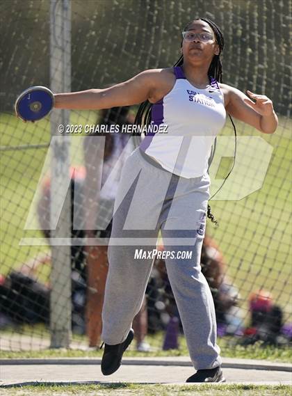 Thumbnail 2 in College Station Cougar Relays (Shotput, Discus, Pole Vault) photogallery.