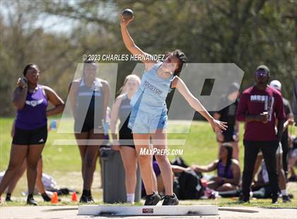 Thumbnail 2 in College Station Cougar Relays (Shotput, Discus, Pole Vault) photogallery.