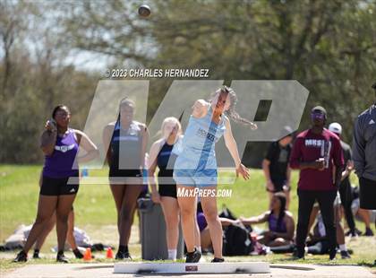Thumbnail 2 in College Station Cougar Relays (Shotput, Discus, Pole Vault) photogallery.
