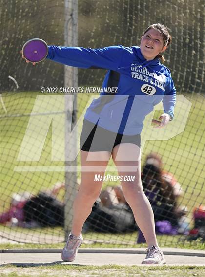 Thumbnail 1 in College Station Cougar Relays (Shotput, Discus, Pole Vault) photogallery.