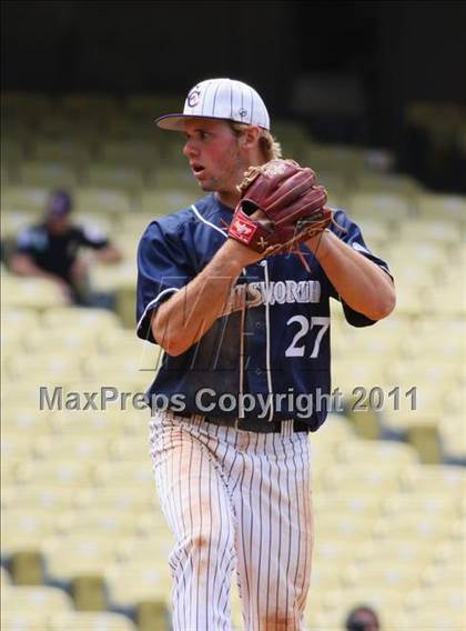 Thumbnail 3 in Chatsworth vs. San Fernando (CIF LACS D1 Final) photogallery.