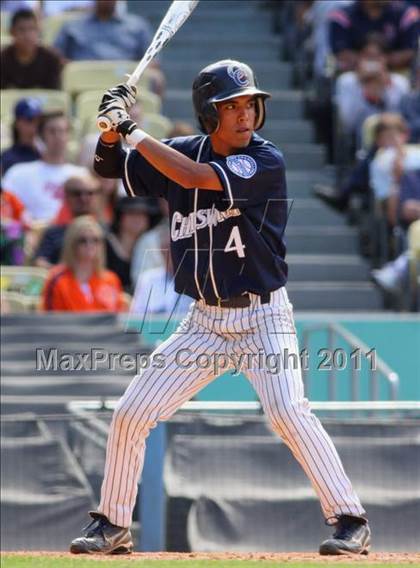 Thumbnail 1 in Chatsworth vs. San Fernando (CIF LACS D1 Final) photogallery.