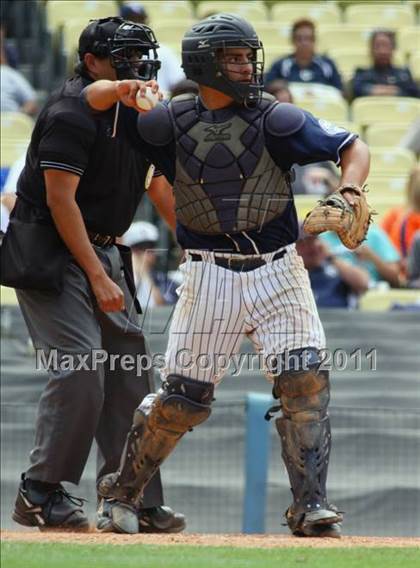 Thumbnail 1 in Chatsworth vs. San Fernando (CIF LACS D1 Final) photogallery.