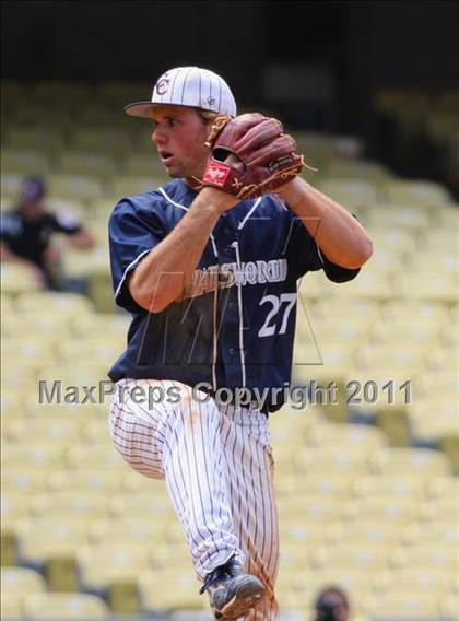 Thumbnail 1 in Chatsworth vs. San Fernando (CIF LACS D1 Final) photogallery.