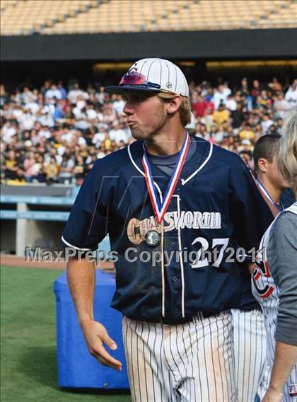 Thumbnail 2 in Chatsworth vs. San Fernando (CIF LACS D1 Final) photogallery.