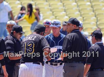 Thumbnail 1 in Chatsworth vs. San Fernando (CIF LACS D1 Final) photogallery.