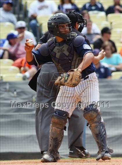 Thumbnail 2 in Chatsworth vs. San Fernando (CIF LACS D1 Final) photogallery.