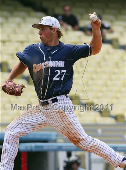 Thumbnail 3 in Chatsworth vs. San Fernando (CIF LACS D1 Final) photogallery.