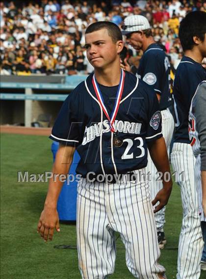 Thumbnail 3 in Chatsworth vs. San Fernando (CIF LACS D1 Final) photogallery.
